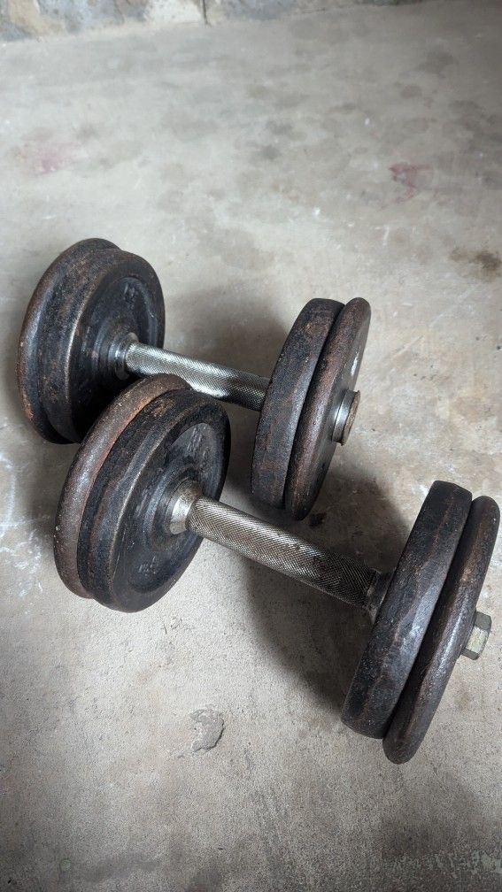Dumbbells 20 Lbs Each