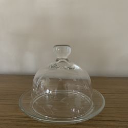 Princess house butter dish
