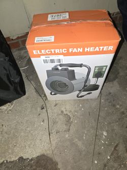 Electric fan heater
