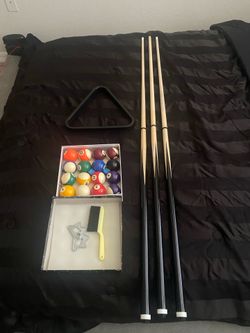 Used pool set