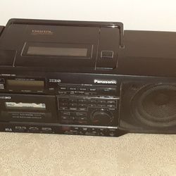 Boom Box CDs Tapes Radio