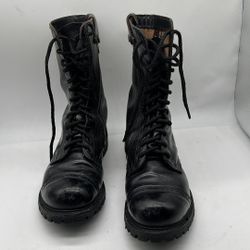 CORCORAN 985 MEN’S 10” SIDE ZIPPER LEATHER BOOTS SIZE 10.5 WIDE 