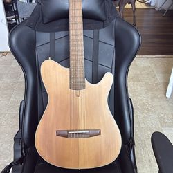 Ibanez frh10n thinline nylon acoustic electric guitar