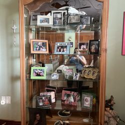 Mirrored Curio Cabinet