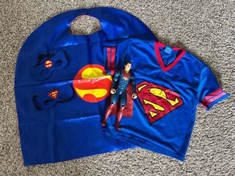 DC Comics Classic Superman Kids Costume Bundle Set