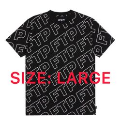 FTP ALL OVER OUTLINE LOGO TEE