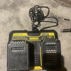DEWALT 12/20V MAX Battery Charge With Two Battery’s 