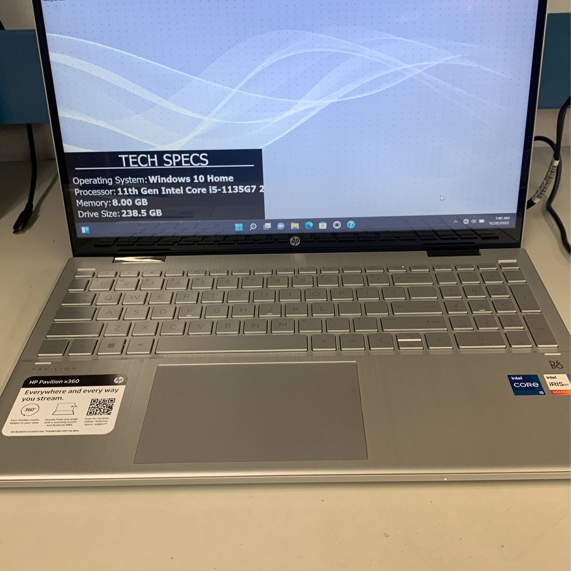 HP Flip Laptop 