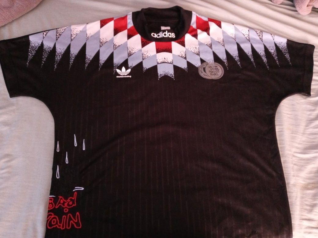 Adidas Skateboarding Team Member Silva Soccer Jersey Size L