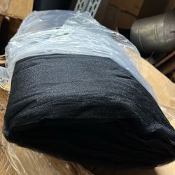 Tulle Black Glimmer Bolts