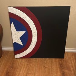 3’x3’ Captain America Painting