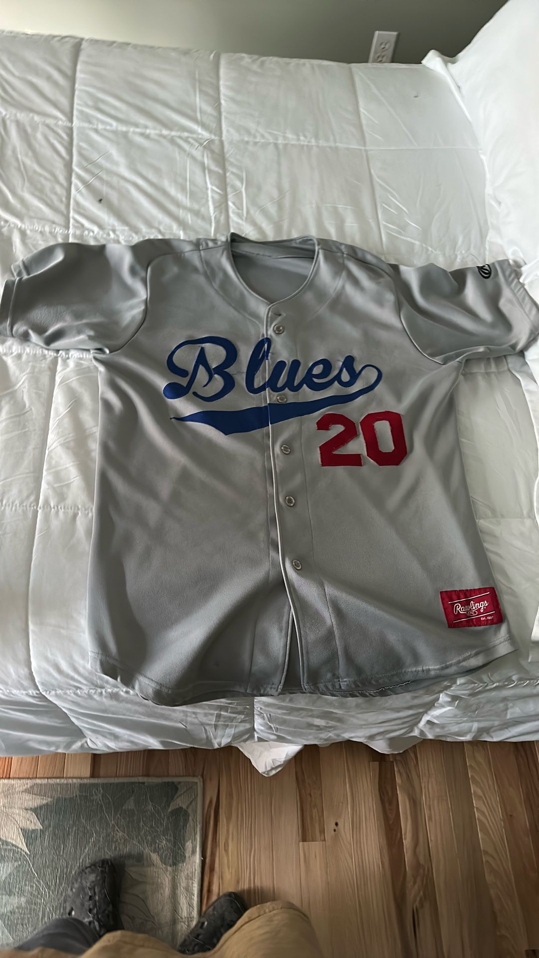 Bristol Blues Players Jersey/ Away Greys