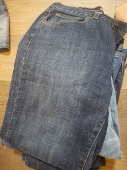 7 Pair of Size 10 Blue Jeans