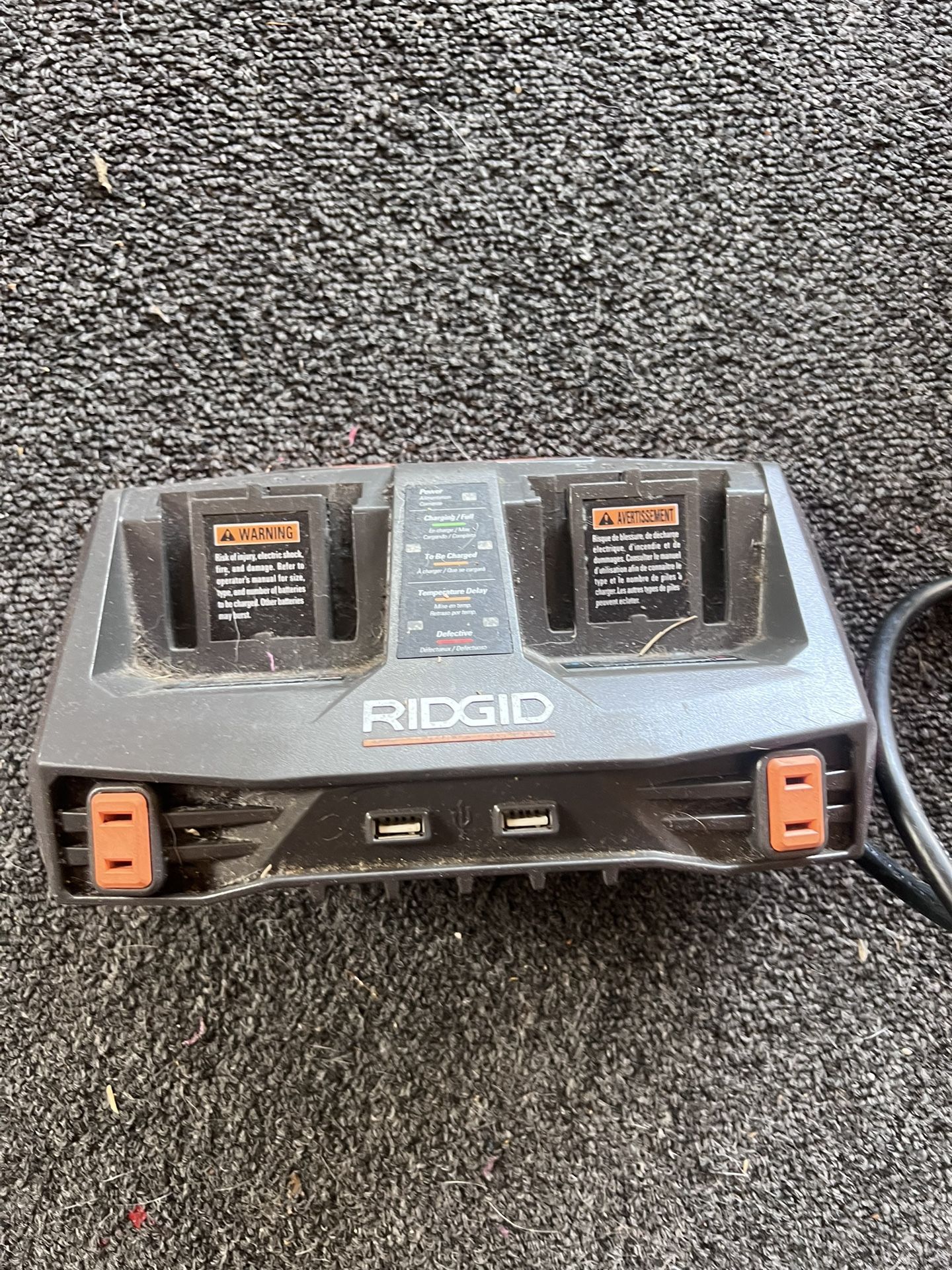 Rigid Double Charger