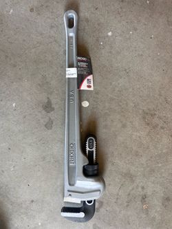 Ridgid USA 24” aluminum Pipe Wrench
