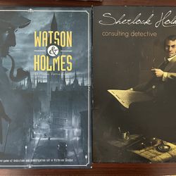 3 Sherlock Holmes Board Games