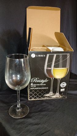 Wine Glasses Never Used