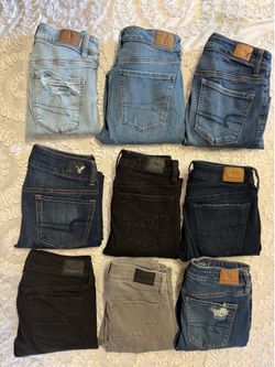 American eagle jeans size 2