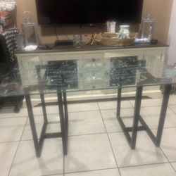 DESK GLASS TABLE
