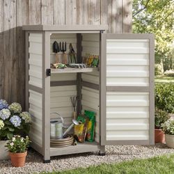 Small Outdoor Storage Cabinet