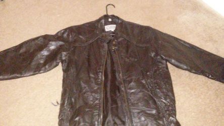 Cellini leather jacket