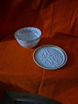 Lenox Candy Dish And Saucer