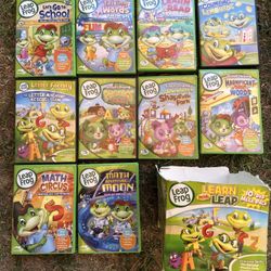 Leap Frog Learn With Leap 10 DVD’s