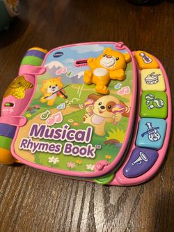 VTech Musical Rhymes Book Pink