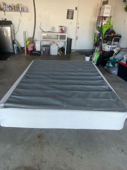 Full size box spring and frame