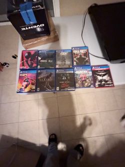 PS4 and ps5 discs