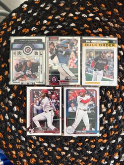 James Wood trading cards