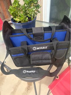 Kobalt 16-inch Open Tool Tote Bag