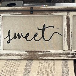 Home Sweet Home Banner Sign