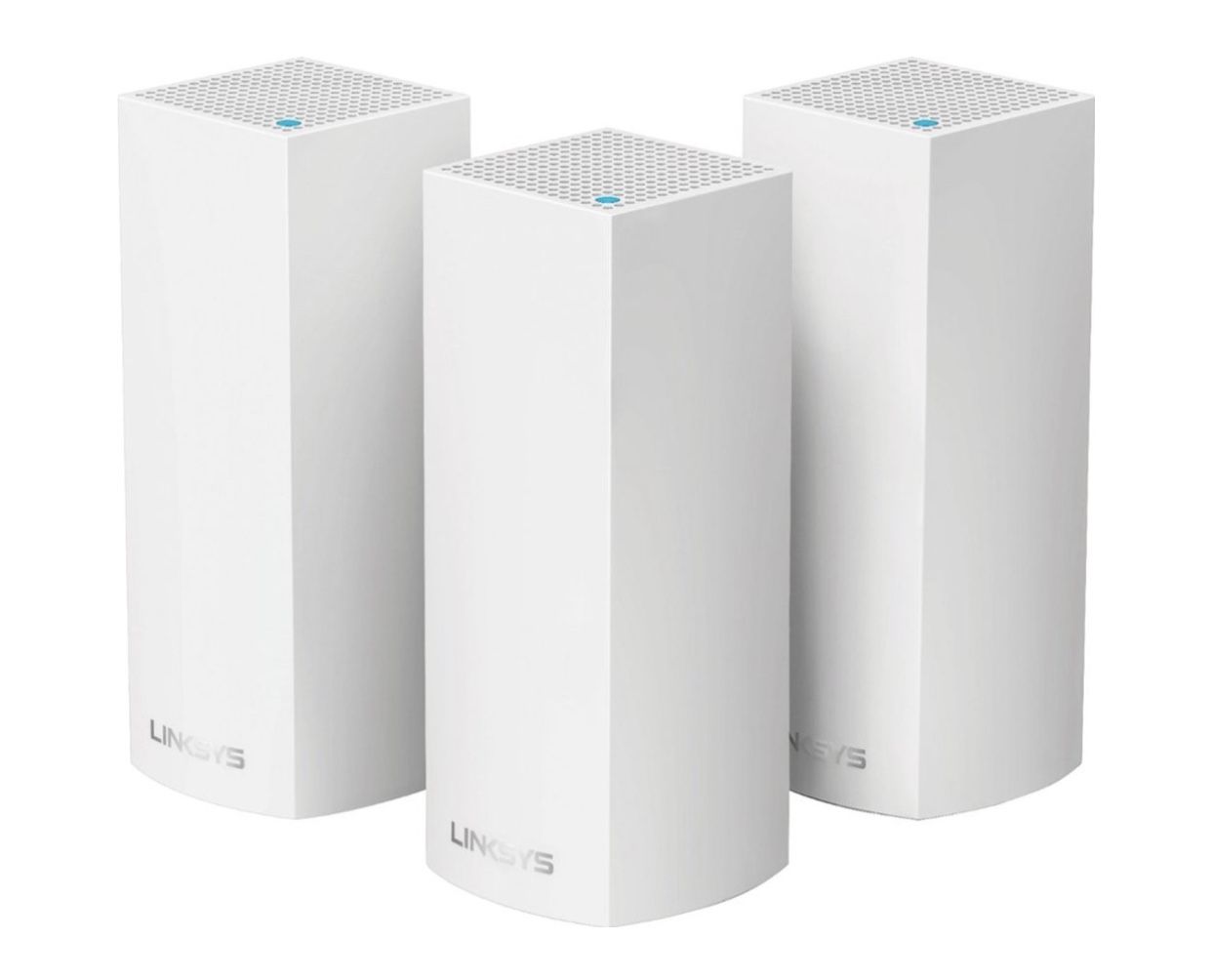 Linksys Velop Tri-Band Mesh WiFi System + 2 Year Geek Squad Protection Plan