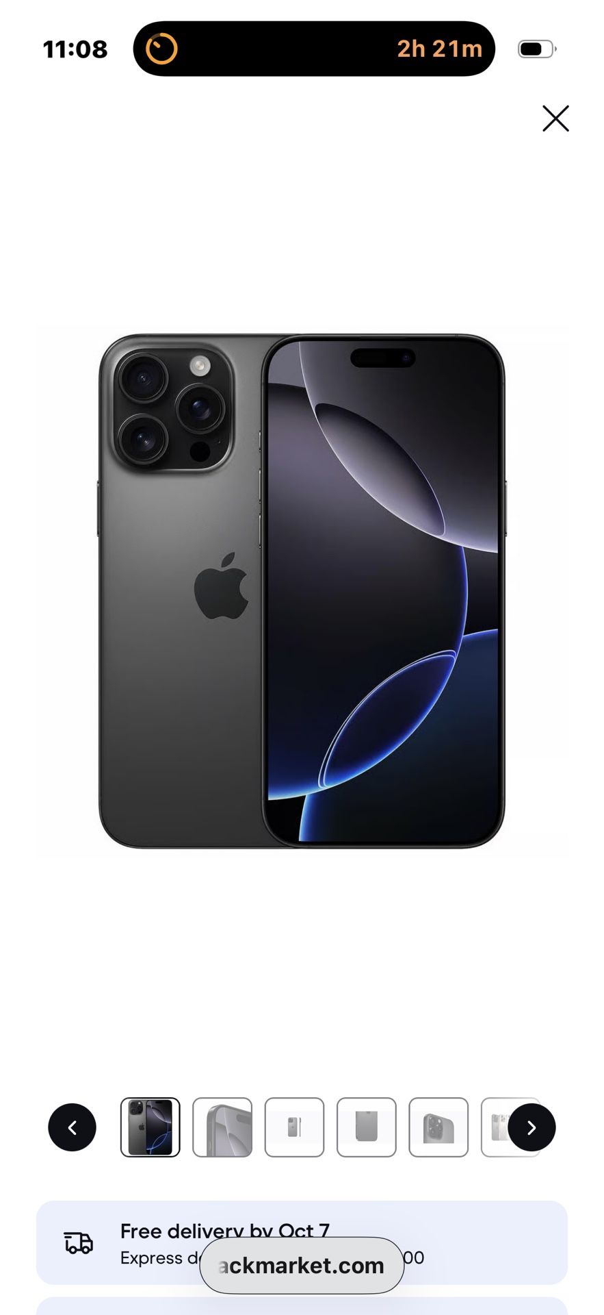 Iphone Pro Max 16. Price Is Firm.