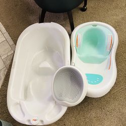 All 4 Different Baby Baths Plus Accessories And Toys 