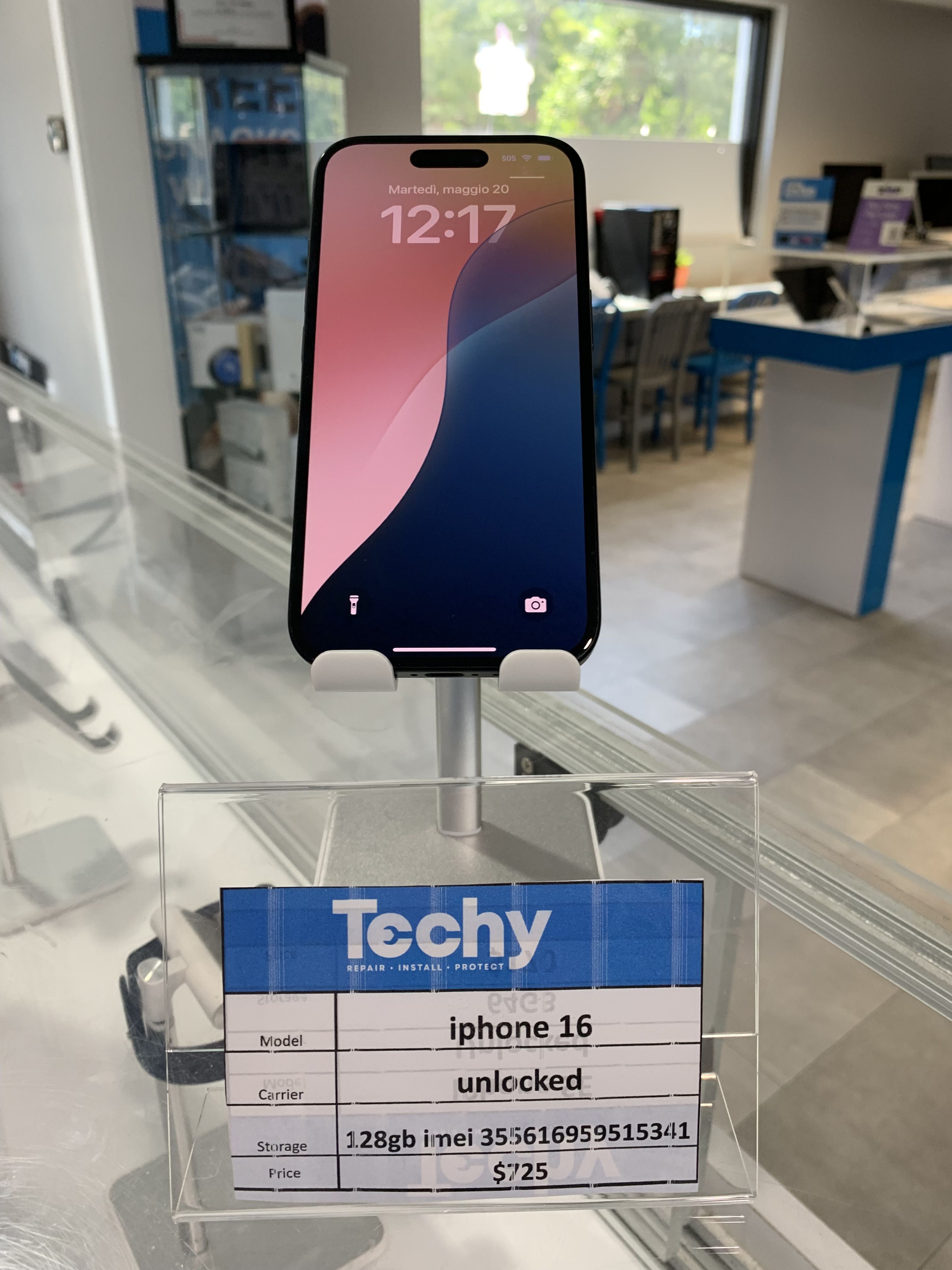 iPhone 16 128GB Unlocked 5341