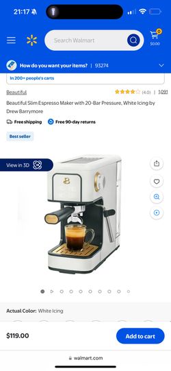 Slim Espresso Machine