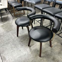 Swivel Upholstered Dining Chairs Set of 2 Dining Room Chairs