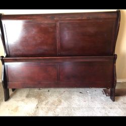 5 Piece Bedroom Set With Mattress and Box Spring