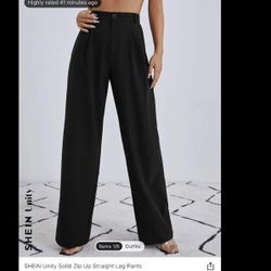 Black Work Pants