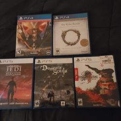 Ps5 And Ps4 Games