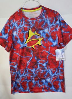 Loco Skailz Short Sleeve Performance Fishing Shirt Mens Size Small 