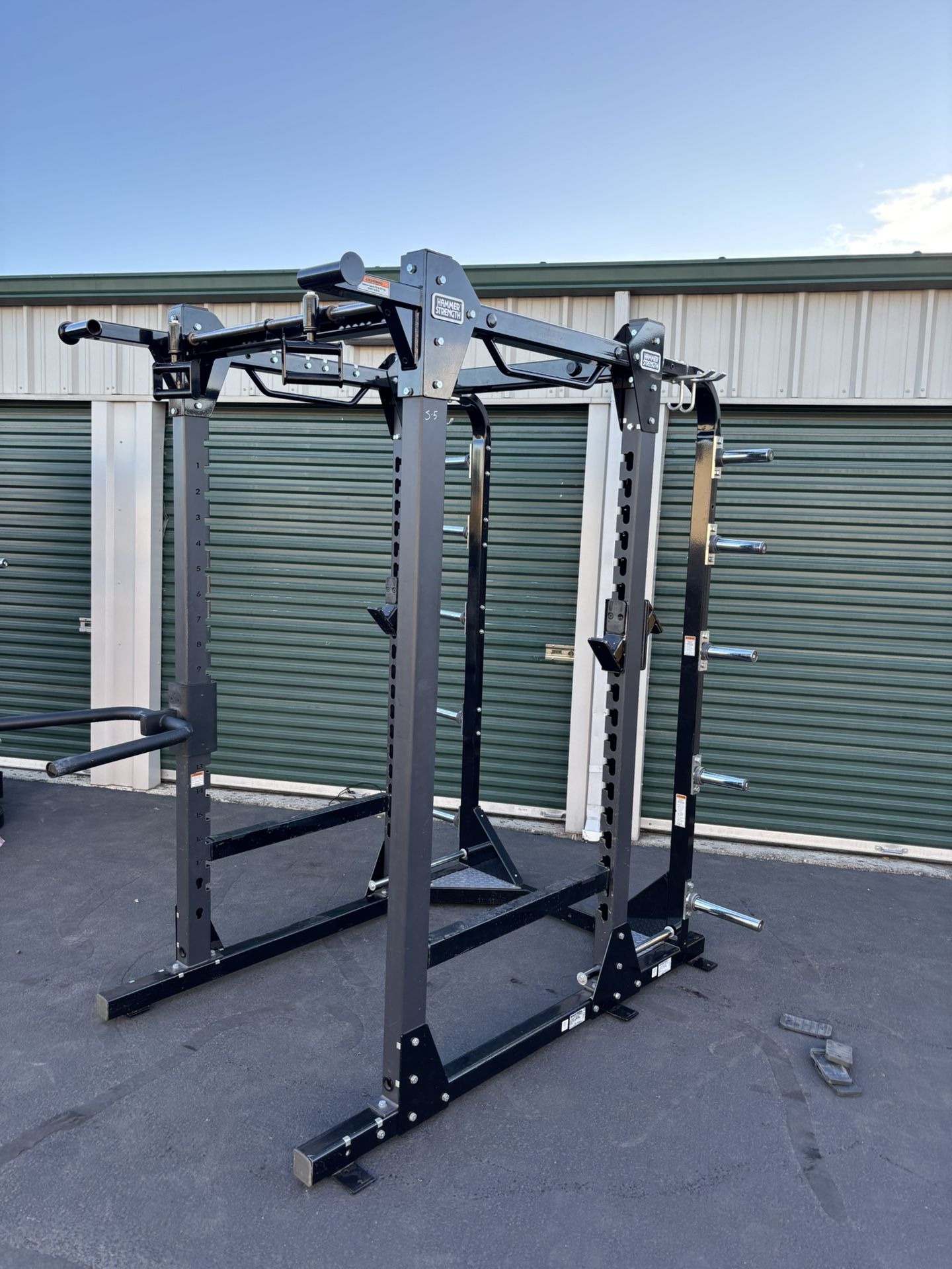 HAMMER STRENGTH Gym Power Rack 6 Pots
