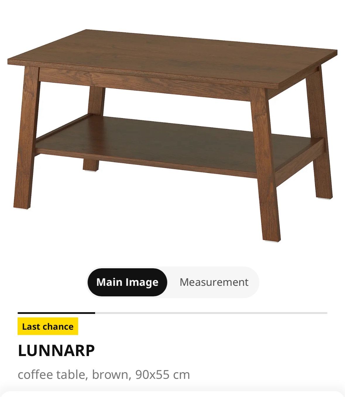 Walnut Coffee table 