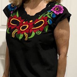 Summer Mexican Blouse - M