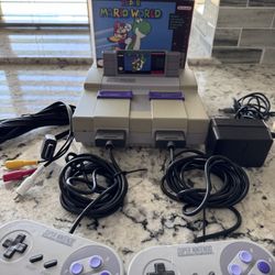 Super Nintendo SNES Bundle 