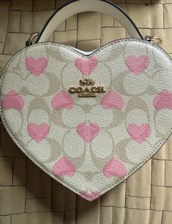 Coach Heart-Shaped Crossbody Bag