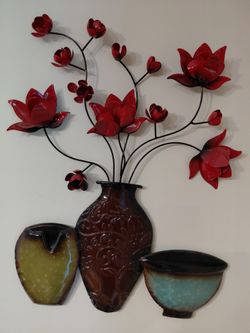 Metal wall art for home decor