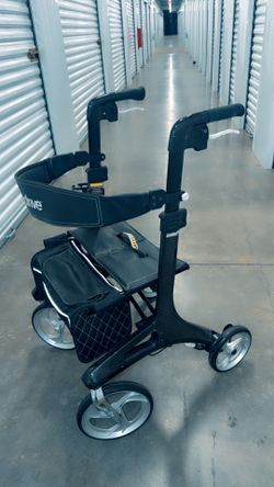Nitro® Elite CF, Carbon Fiber Rollator, $800 new